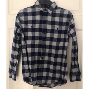 Gap- flannel button down shirt